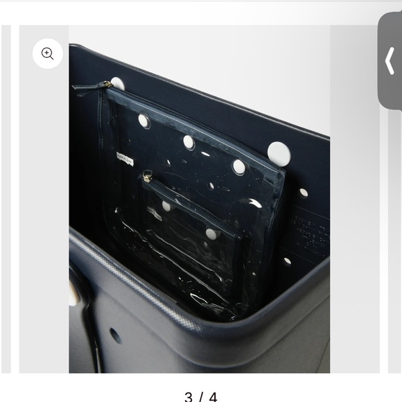 BOGG BAG Navy Tote - Picture 3 of 6